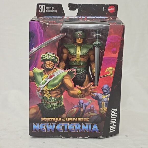 Mattel Collectible Masters of the Universe Masterverse New Eternia Tri-Klops - Picture 1 of 8
